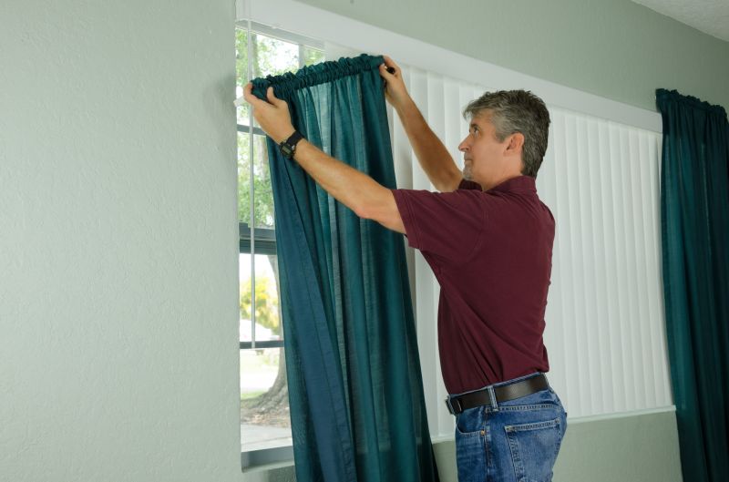 Drapes Installation